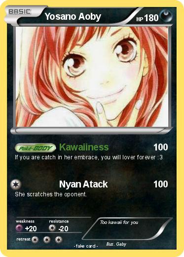 Pokemon Yosano Aoby