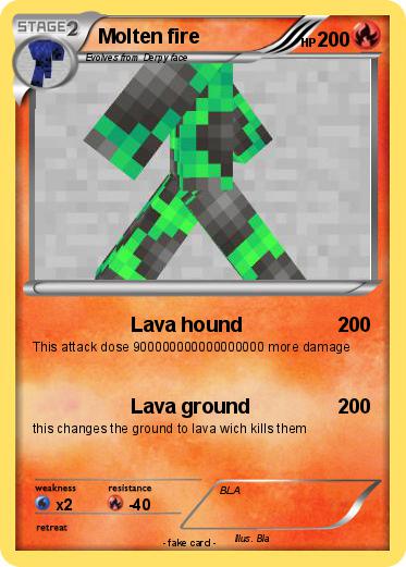 Pokemon Molten fire