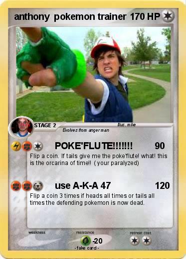 Pokemon anthony  pokemon trainer