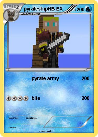 Pokemon pyrateshipHB EX