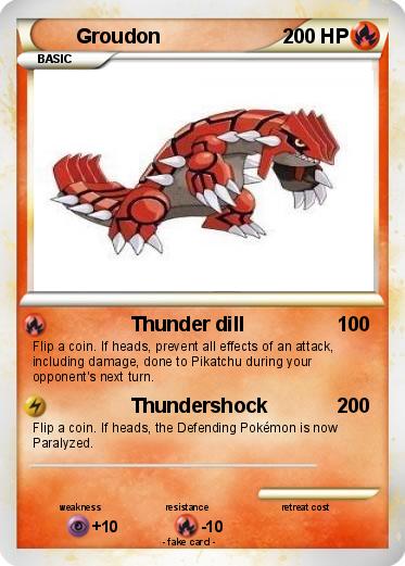 Pokemon Groudon