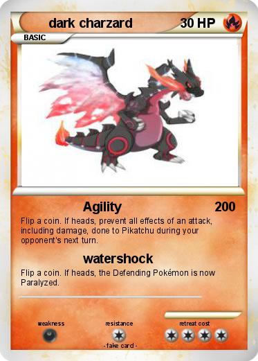 Pokemon dark charzard