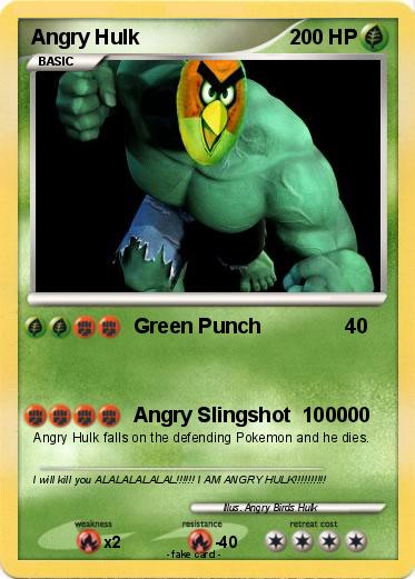 Pokemon Angry Hulk