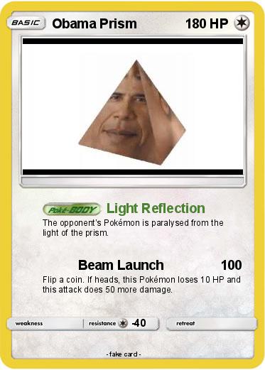 Pokemon Obama Prism