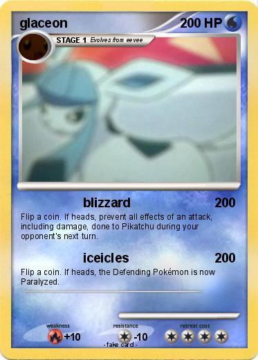Pokemon glaceon