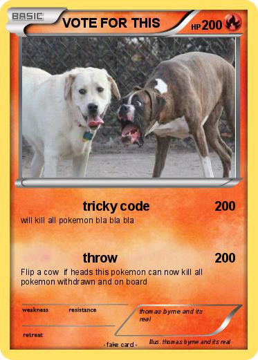 Pokemon VOTE FOR THIS