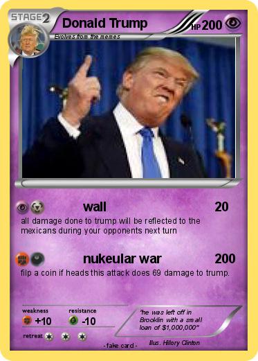 Pokemon Donald Trump