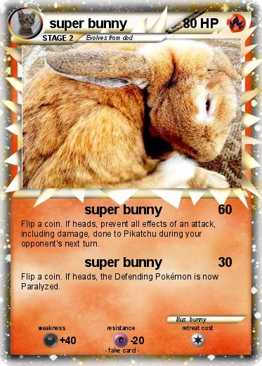 Pokemon super bunny