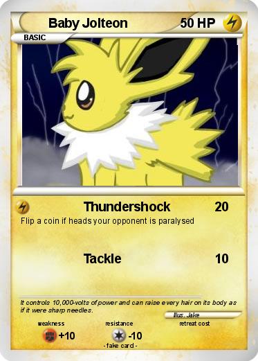 Pokemon Baby Jolteon