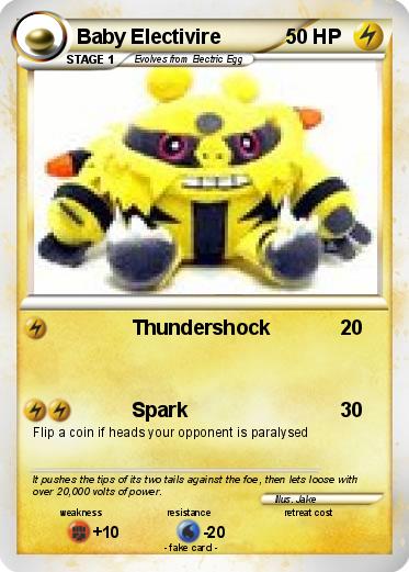 Pokemon Baby Electivire