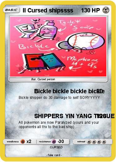 Pokemon II Cursed shipssss