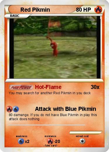 Pokemon Red Pikmin