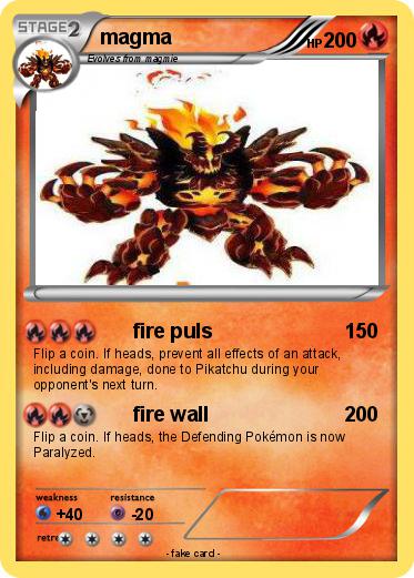 Pokemon magma