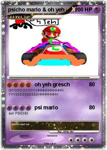 Pokemon psicho mario & oh yeh