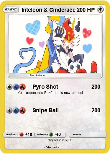 Pokemon Inteleon & Cinderace
