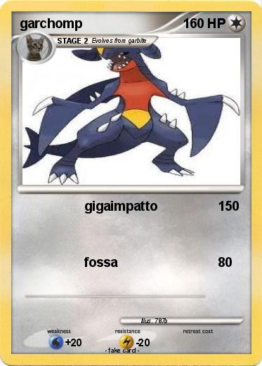 Pokemon garchomp