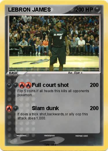 Pokemon LEBRON JAMES