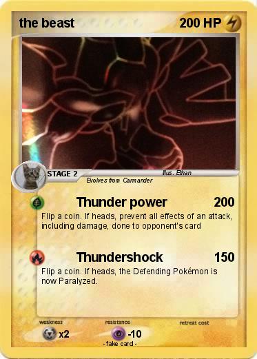 Pokemon the beast