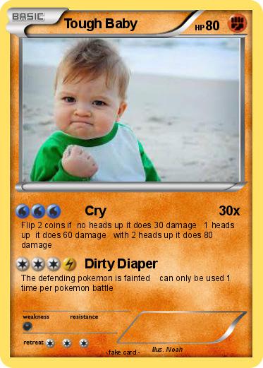 Pokemon Tough Baby