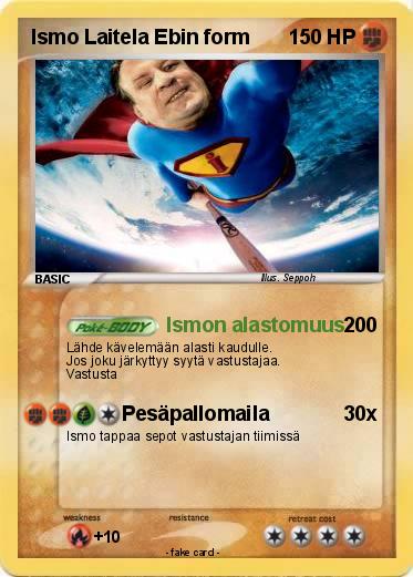 Pokemon Ismo Laitela Ebin form