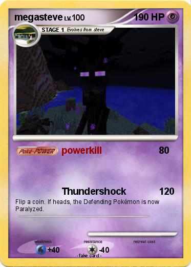 Pokemon megasteve