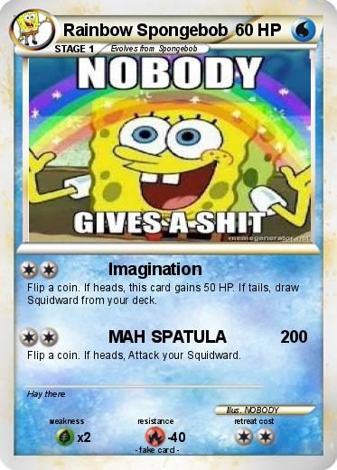 Pokemon Rainbow Spongebob