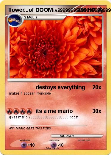 Pokemon flower...of DOOM