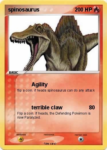 Pokemon spinosaurus
