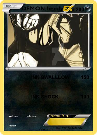 Pokemon DEMON bendy