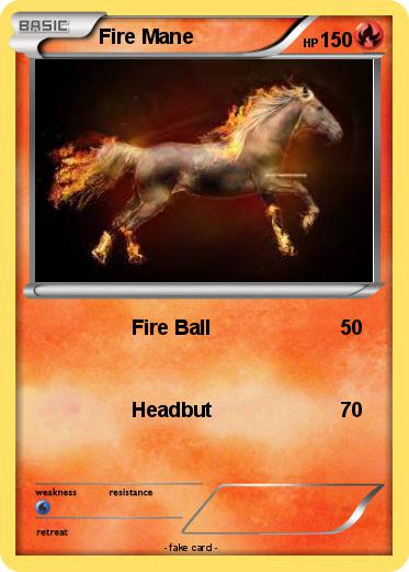 Pokemon Fire Mane