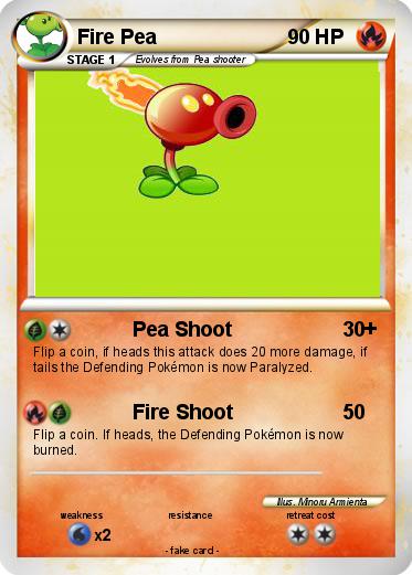 Pokemon Fire Pea