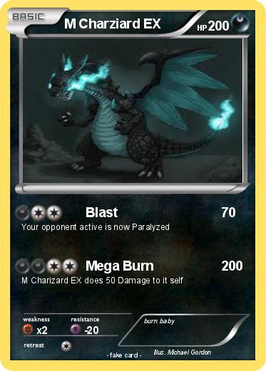 Pokemon M Charziard EX