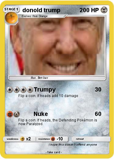Pokemon donold trump