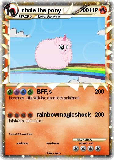 Pokemon chole the pony