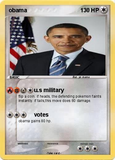 Pokemon obama