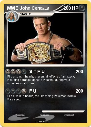 Pokemon WWE John Cena