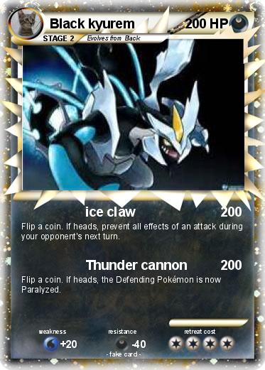 Pokemon Black kyurem