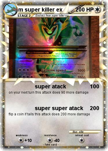 Pokemon m super killer ex