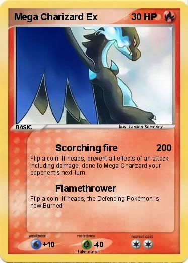 Pokemon Mega Charizard Ex