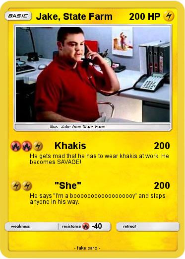 Pokemon Jake, State Farm