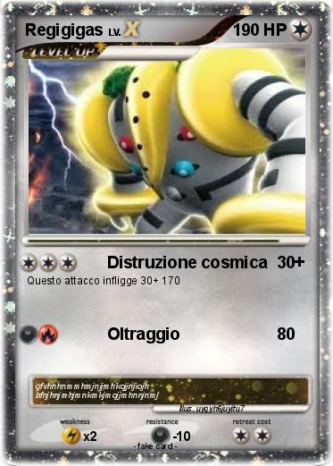 Pokemon Regigigas