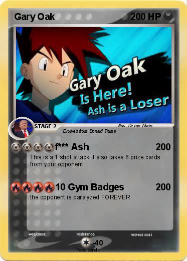 Pokemon Gary Oak