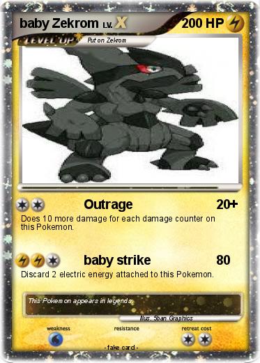 Pokemon baby Zekrom