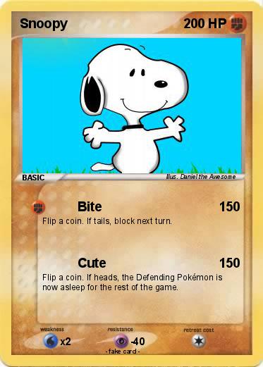 Pokemon Snoopy