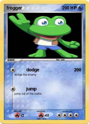 Pokemon frogger