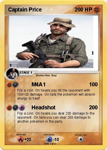 Pokemon Captain Price
