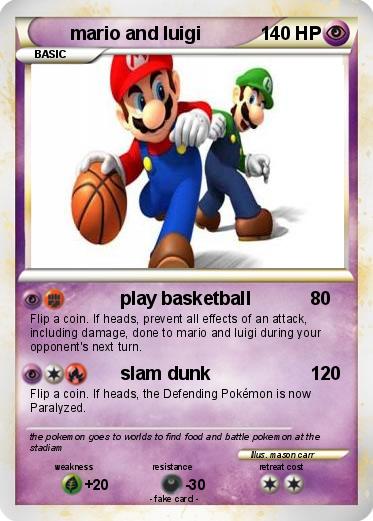Pokemon mario and luigi