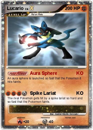 Pokemon Lucario