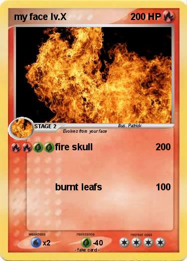 Pokemon my face lv.X