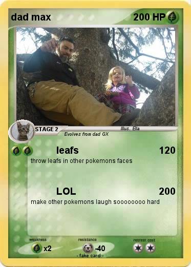 Pokemon dad max Pokemon dad max